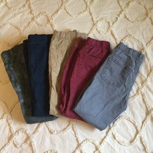 Cat & Jack boys joggers reinforced knee pants 5T